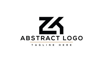 Initial ZT Logo Design Vector