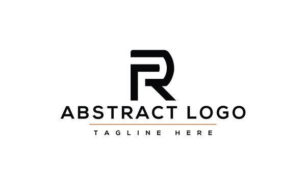 Initial FR Logo Design Vector