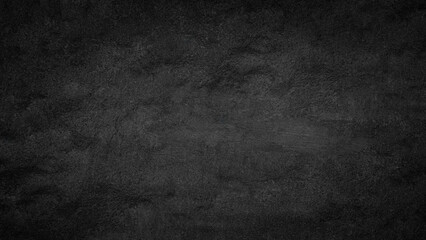 Empty  black concrete texture background, abstract backgrounds, background design. Blank concrete wall black color for texture background, texture background as template, page or web banner - Powered by Adobe
