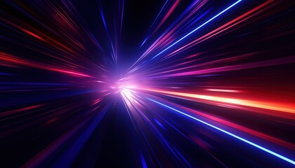 a colorful abstract neon art