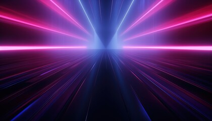 a colorful abstract neon art