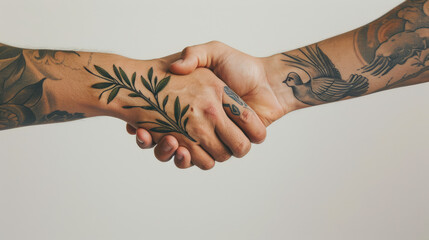 Handshake of peace