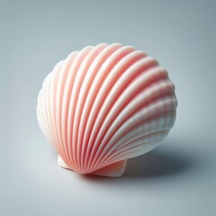 seashell on white