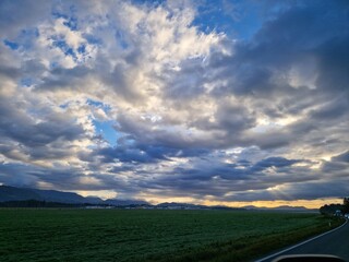 road in the countryside