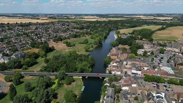 St Neots, Cambridgeshire, featuring the River Great Ouse