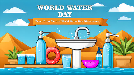 world water day banner