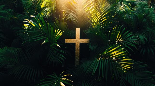 Palm Sunday. Christian feast