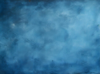 Fototapeta premium Acrylic blue wall background. Abstract painting for banner, website, texture. Oil art aquamarine, light white and dark blue, sleek metallic finish