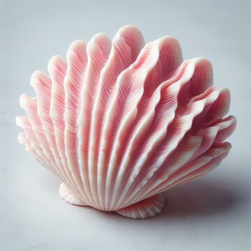 Seashell On White
