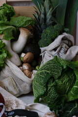 fresh organic vegetables