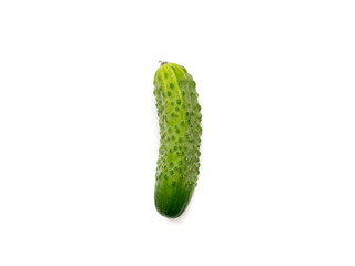 Cucumber on a white background.