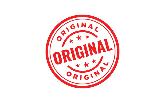 Original stamp sign. Vector design