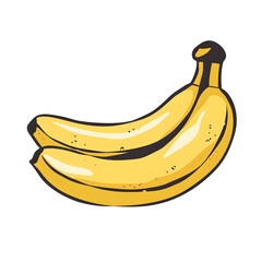 2d banana icon