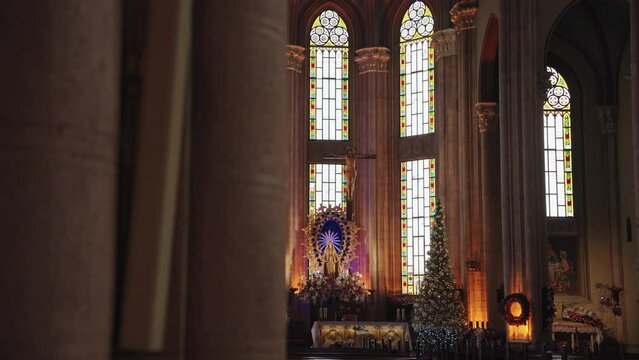 St. Anthony of Padua Catholic Church Sent Antuan Kilisesi Imposing, neo-Gothic style Istanbul, Turkey