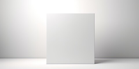 White square product display for advertising products - obrazy, fototapety, plakaty