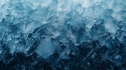 冷たい氷のテクスチャー
 - obrazy, fototapety, plakaty