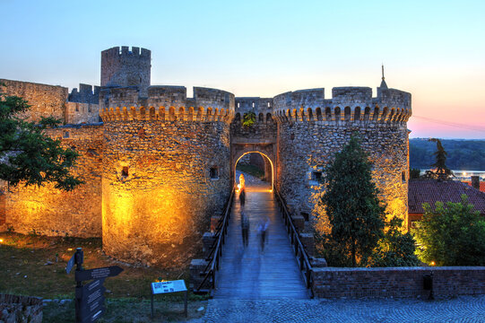 Zindan Gate at Kalemegdan fortress, Belgrade, Serbia