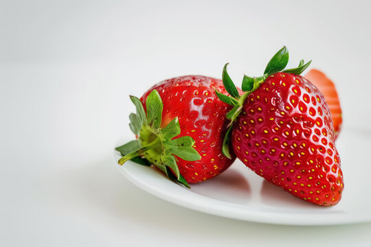 strawberry stock image
