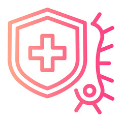 prevention gradient icon