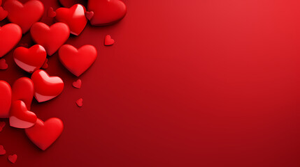 Valentine's Day, love, red heart, Valentine's Day background, wedding background
