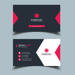 Professional and Modern business card design 