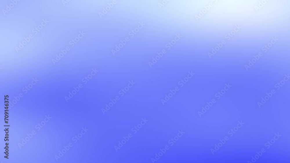 Wall mural abstract blue gradient background. dynamic looping animation