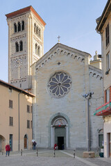 basilica di sa fedele, como, italia, basilica of saint fedele, como, italy,  - 709147585