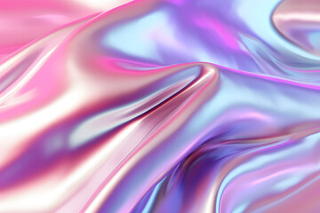 Abstract Liquid Wave Wallpaper Creative Holographic Background