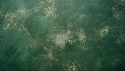 Abstract emerald green concrete texture with intricate textures and patterns. Perfect for backgrounds or overlay textures.