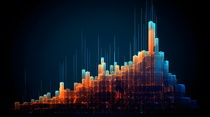 a graph of a city