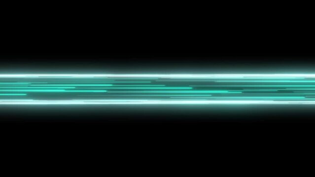 Fash charging neon line speed 4K Loop Animation Super Fast Speed ​​Line Side Background Flow. Super Fast Internet Technology Fiber Docsis blue and purple alpha looping