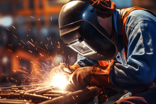 Highly Skillful Welders Masters of Their Craft in Diverse Industries