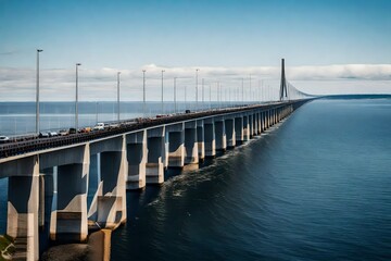 Obraz premium bridge over the river