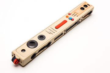 Play Recorder isolated on white background created with Generative Ai
