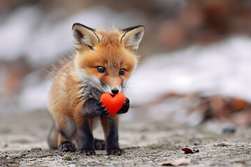 Fototapeta premium Happy Valentine