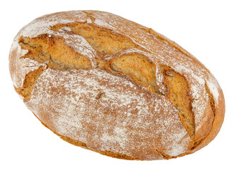 isolated photo of whole-grain bread