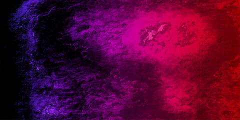 dark blue purple New Year celebration background with the effect of red and black colored mixed combination abstract grunge pink, multi-colored old grunge wall, concrete wall colored reflection.