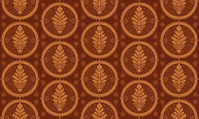 Elevate your designs with a touch of tradition using this intricate brown Bandhani pattern. Perfect for timeless and sophisticated creations.