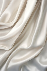 Obraz premium Smooth elegant golden silk can use as wedding background. In Sepia toned. Retro style