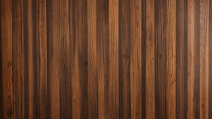 Wooden texture wall with a black background and a pattern of brown wood flooring on it.AI illustration