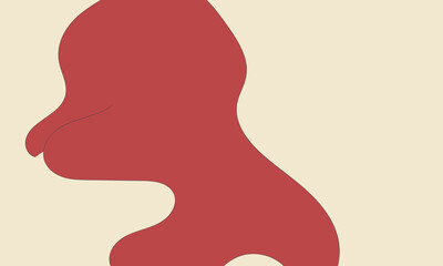 illustration of a red and green background