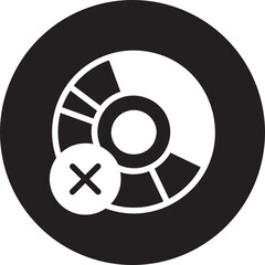 disc glyph icon