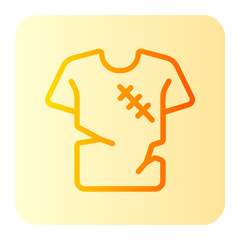 clothes gradient icon