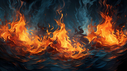 Fire and Water Harmony Pattern