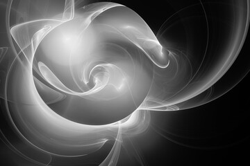 Abstract fractal background - 709176942