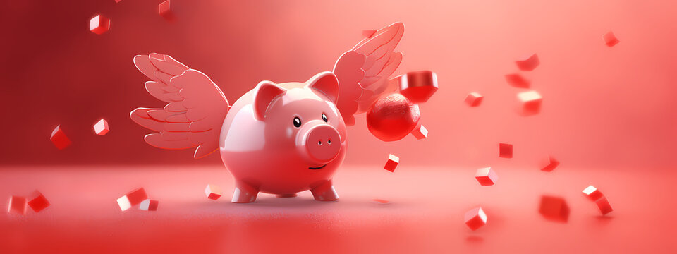 Love's Savings: A Whimsical Journey of Hearts and Piggy Banks