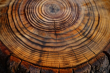 Tree rings close-up