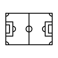 Football Field Icon Design
