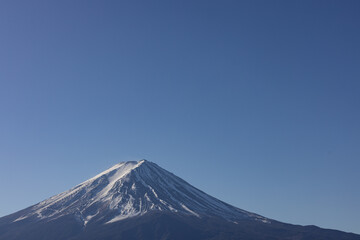 冬晴れの富士山頂