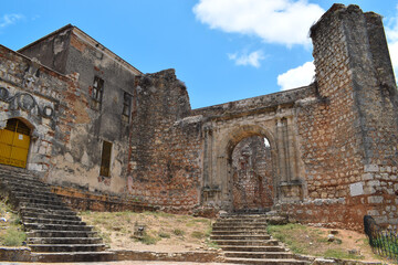 Fototapeta premium ruins of San Francisco monastery